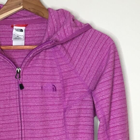 The North Face Sz S Pink Lightweight Zip Up Hoodie - Picture 1 of 6